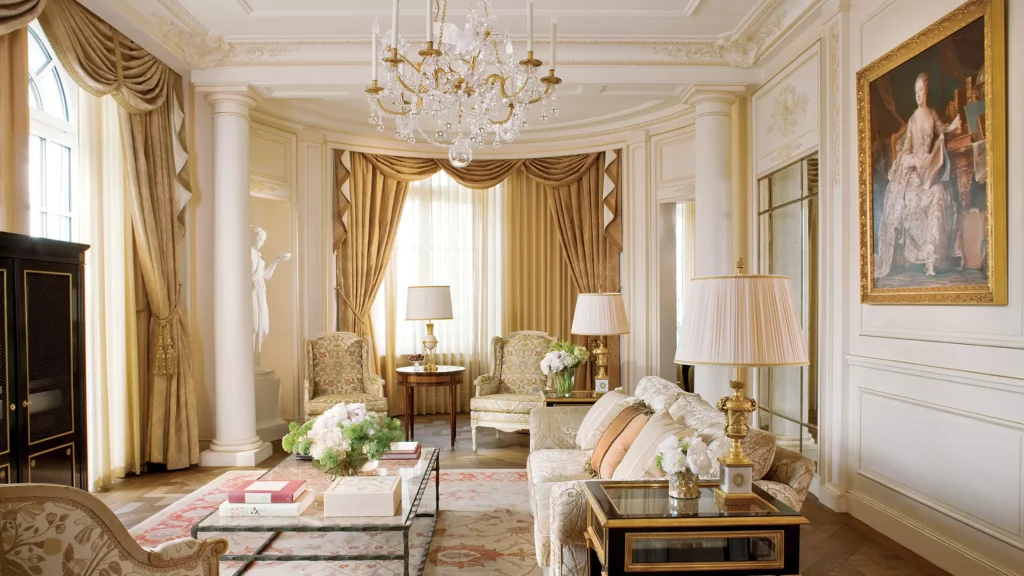 Royal Suite in Four seasons hotel des bergues Geneva