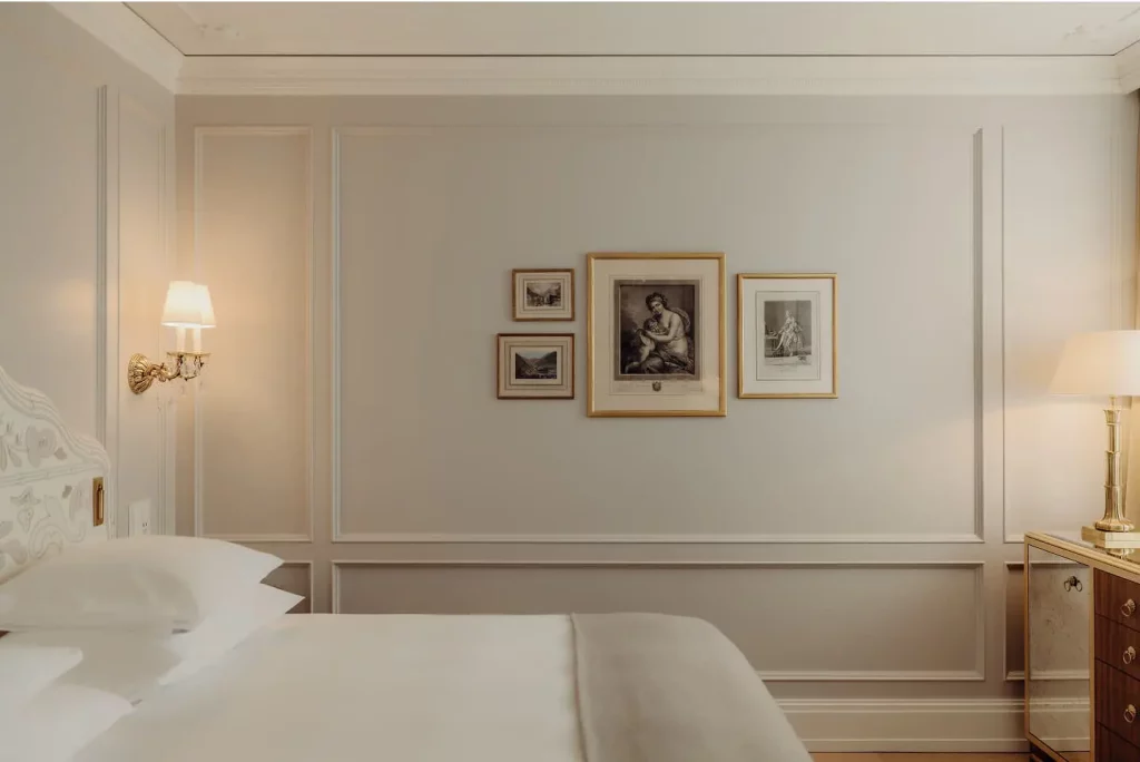 Suite at Badrutt’s Palace Hotel St. Moritz
