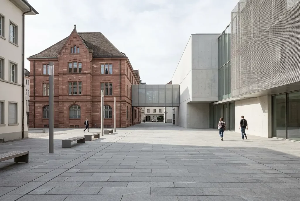 Historic and contemporary architecture in Basel