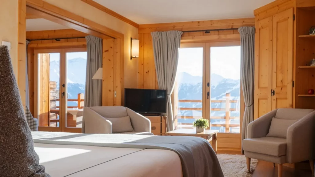 Suite at Le Chalet d’Adrien Verbier