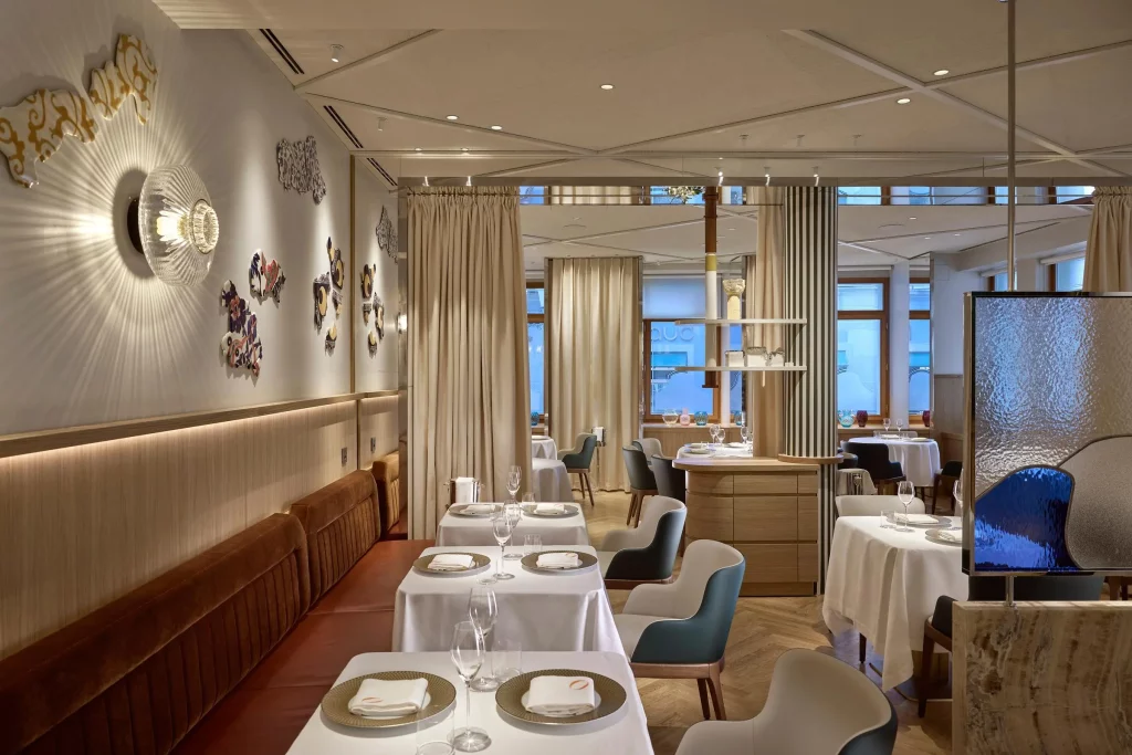 Michelin-starred ORSINI restaurant at Mandarin Oriental Savoy Zurich