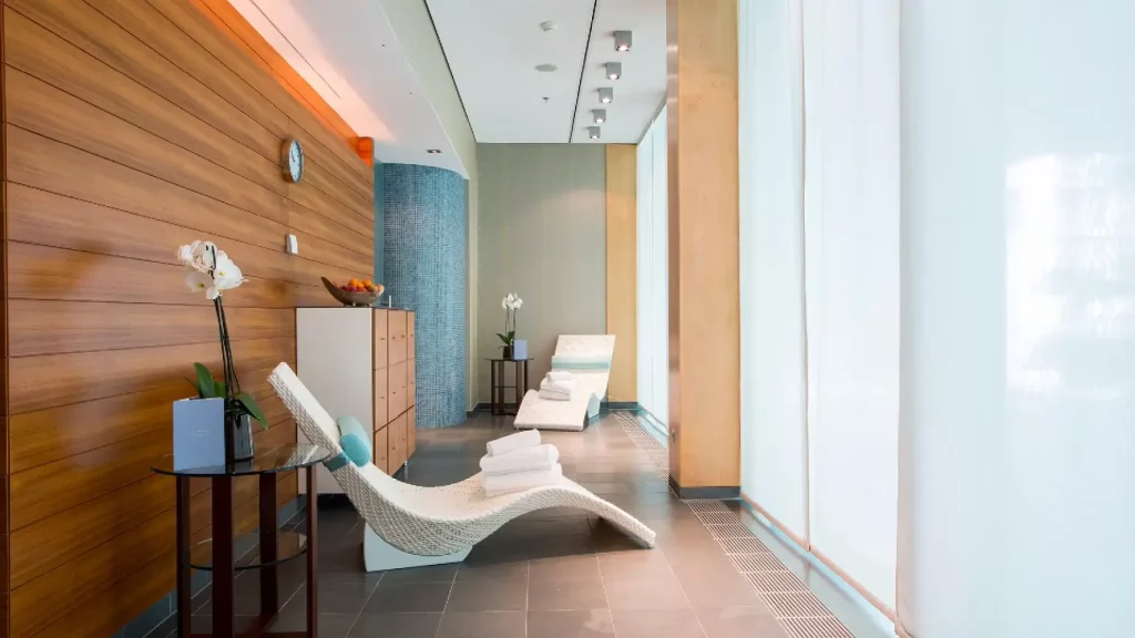 Spa treatment and relaxation facilities at Park Hyatt Zurich
