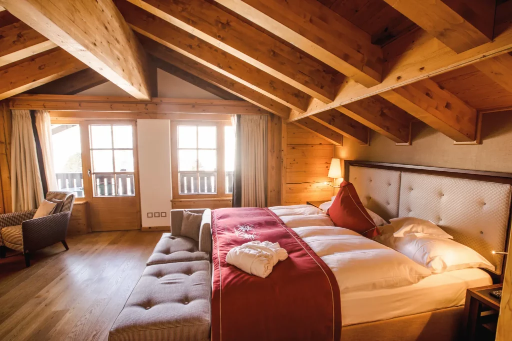 Matterhorn-view accommodation at Riffelalp Resort 2222m