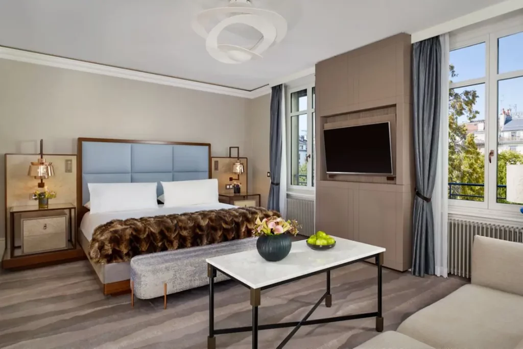 Garden View Suite at The Ritz-Carlton Hotel de la Paix Geneva