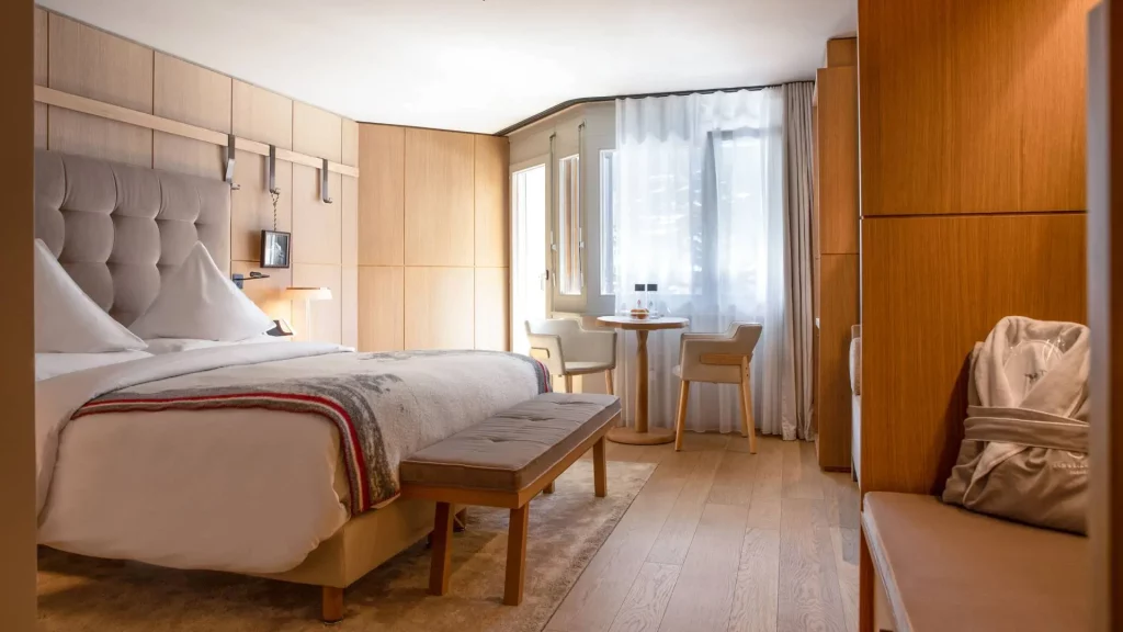 Matterhorn-view room at Schweizerhof Zermatt