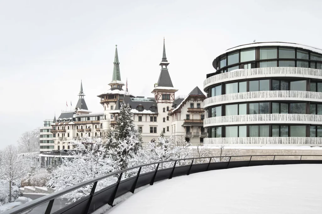 The Dolder Grand Zurich in winter