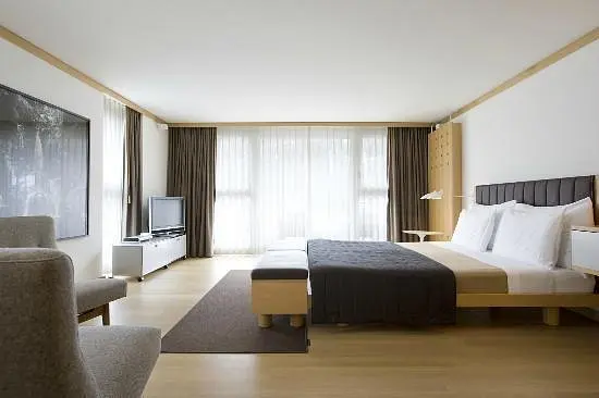 Matterhorn-facing suite at The Omnia Zermatt