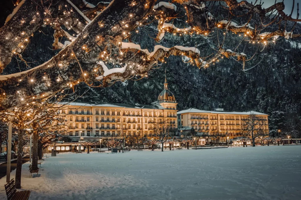 Exterior view of Victoria Jungfrau Interlaken