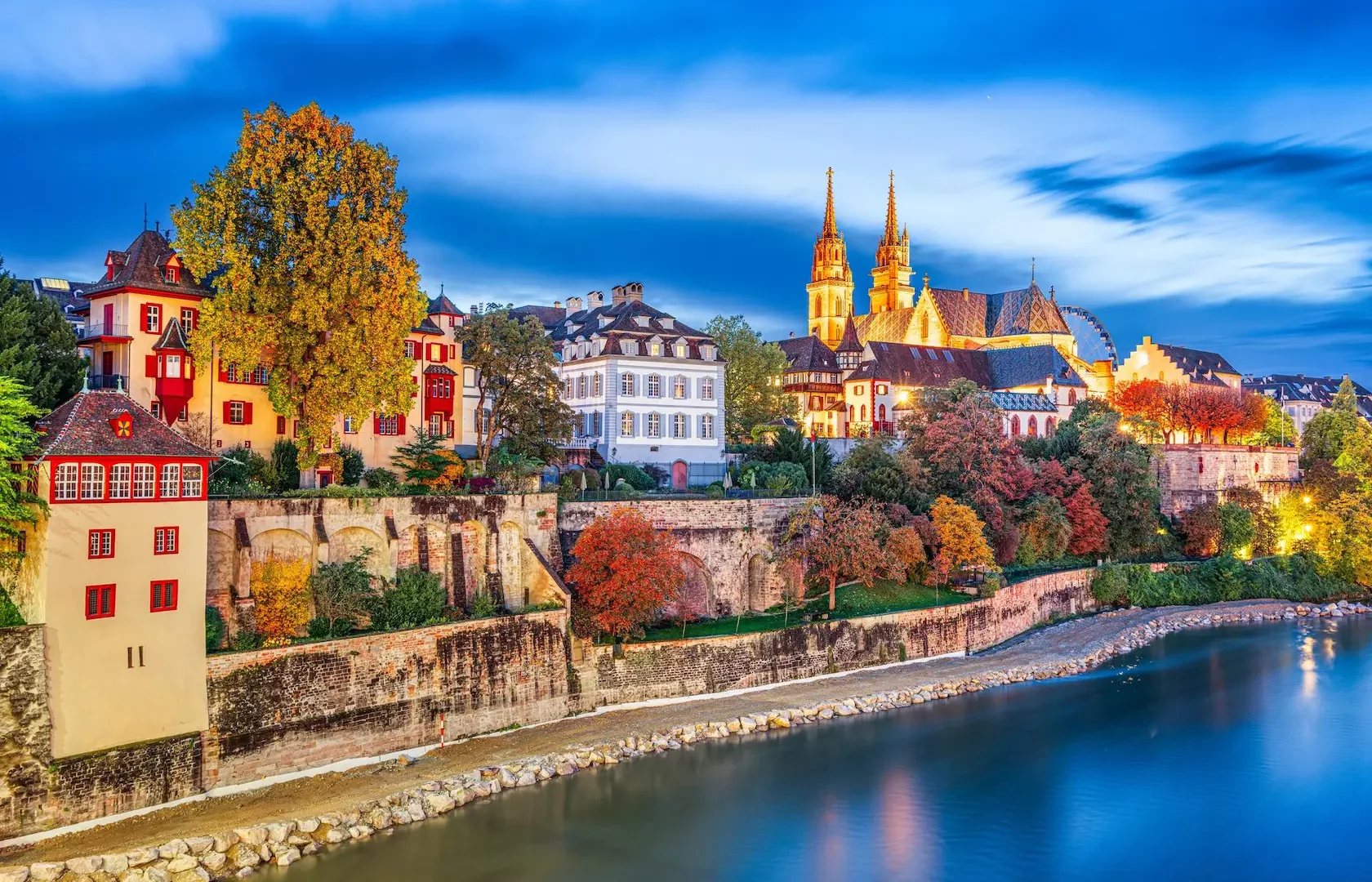 View of the Basel in Switzerland