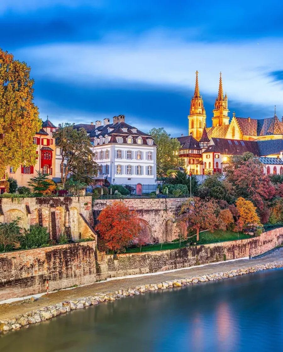 View of the Basel in Switzerland