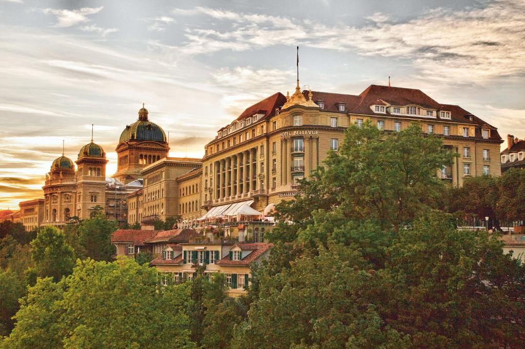 Exterior view of Bellevue Palace Bern