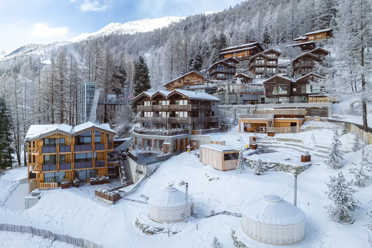 complete view of Cervo mountain resort