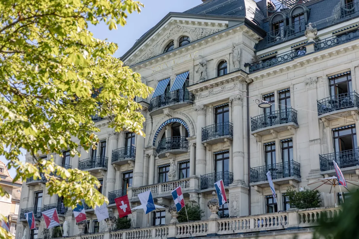 Exterior view of La Reserve Eden au Lac Zurich