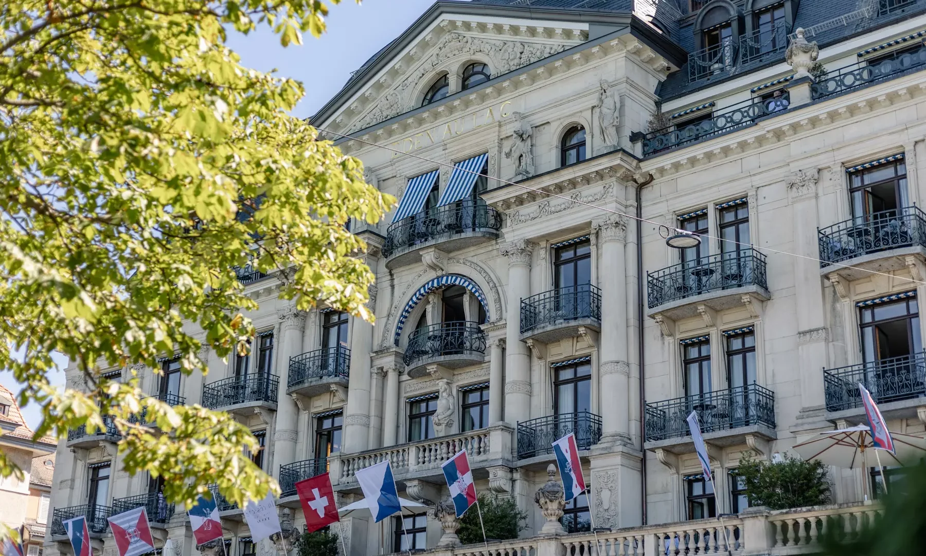 Exterior view of La Reserve Eden au Lac Zurich