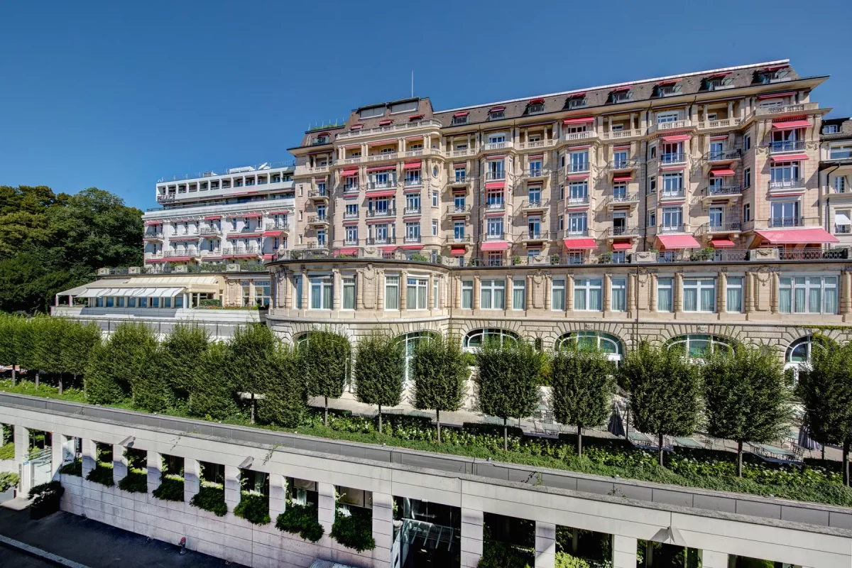 Exterior view of Lausanne Palace