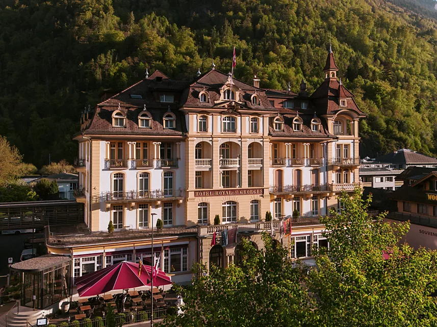Exterior view of the Hotel Royal St. Georges Interlaken