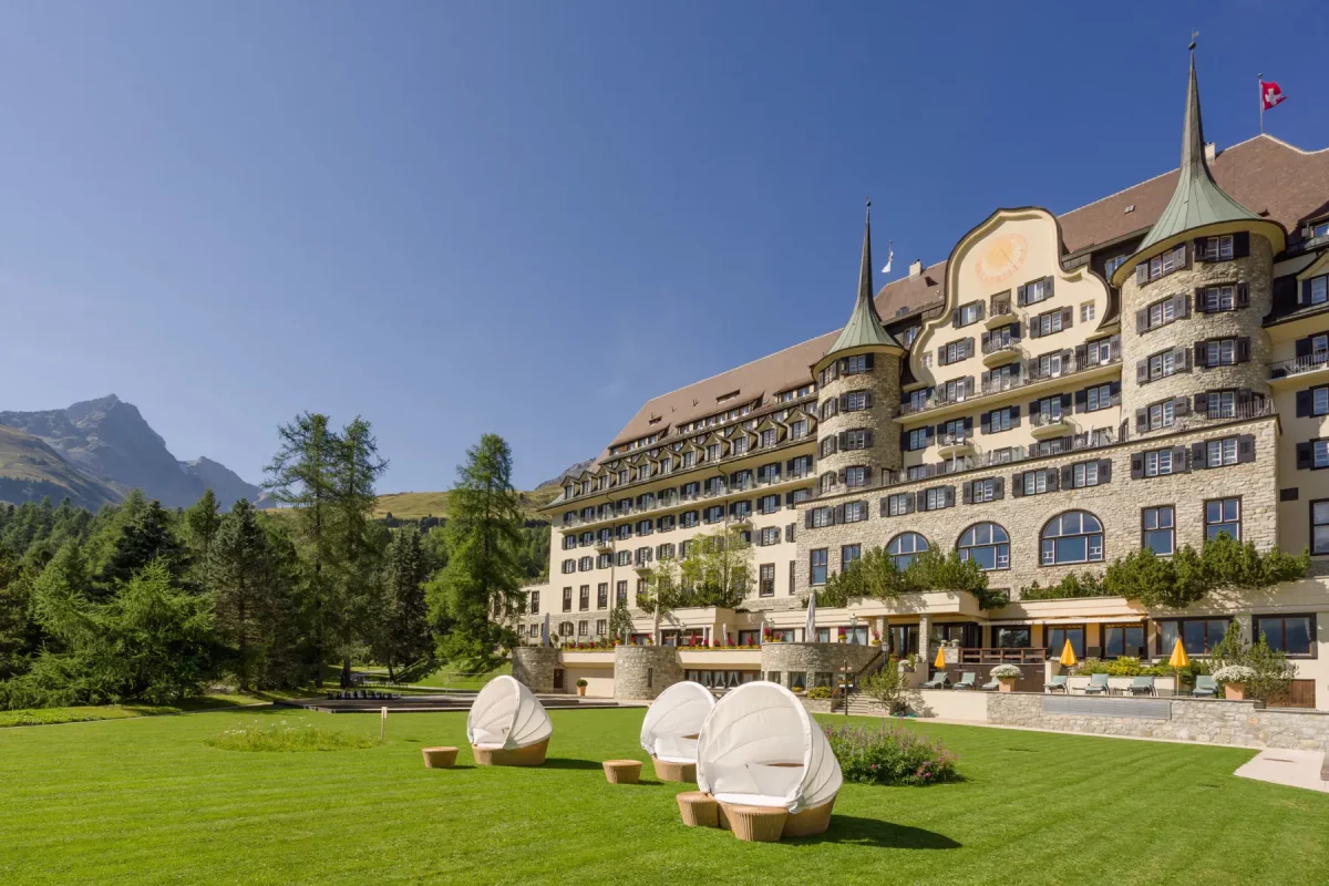 Suvretta House Hotel in St. Moritz