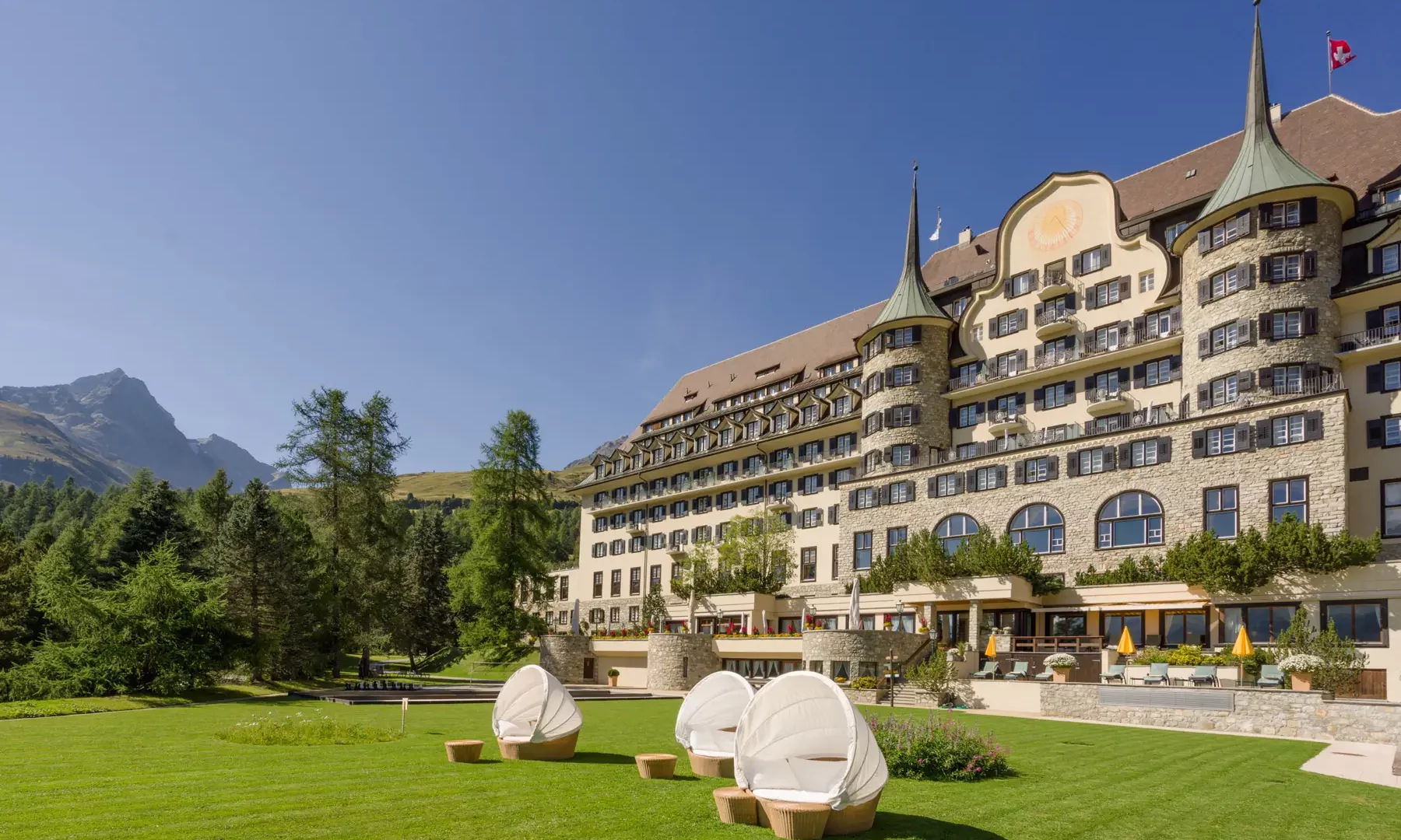 Suvretta House Hotel in St. Moritz
