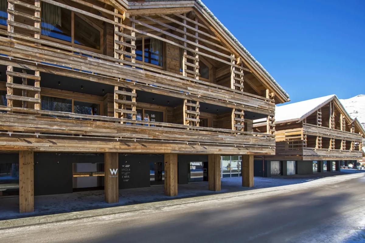 W Verbier exterior view