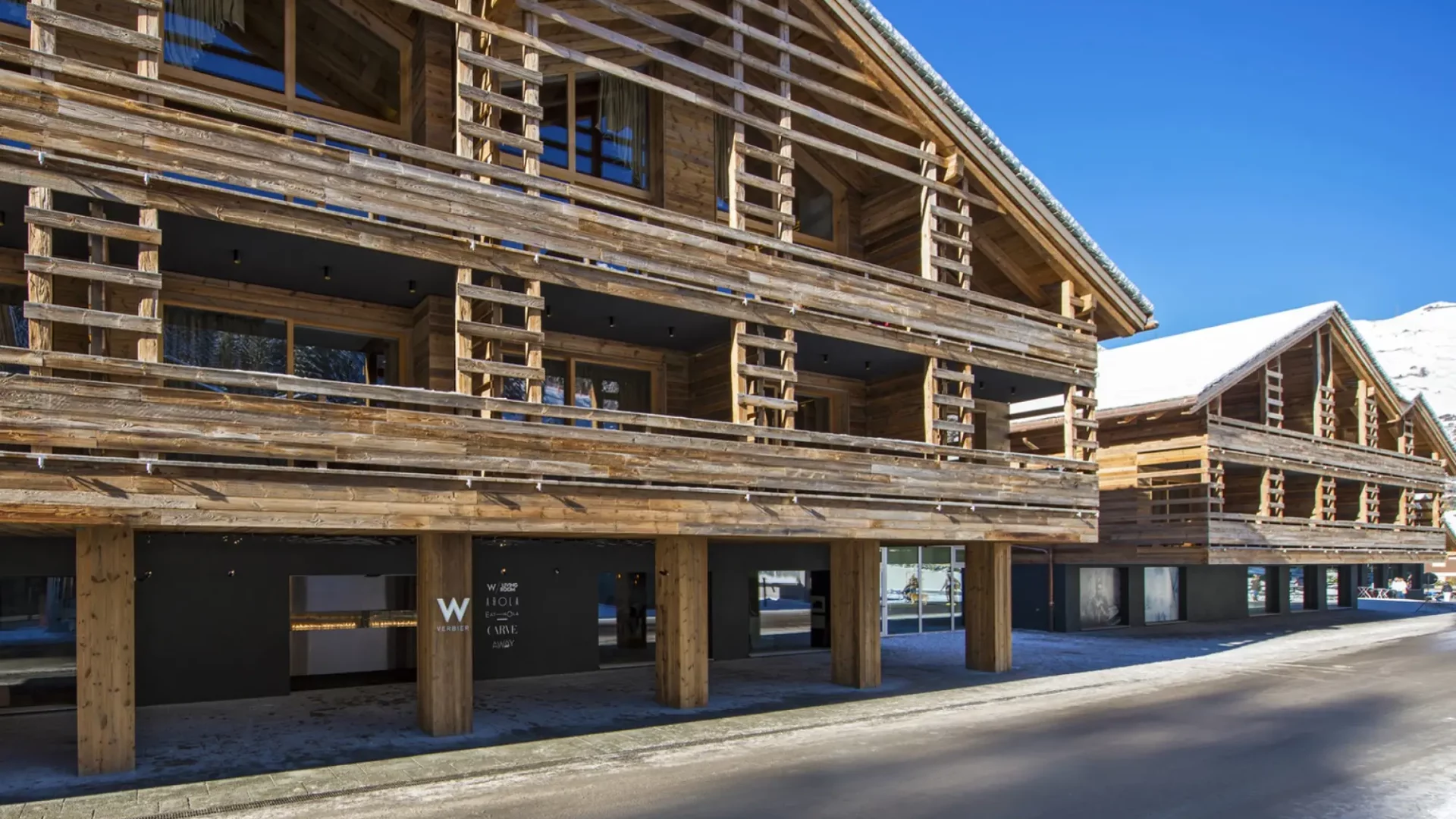 W Verbier exterior view