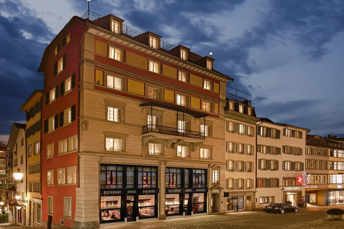Exterior view of Widder Hotel Zurich